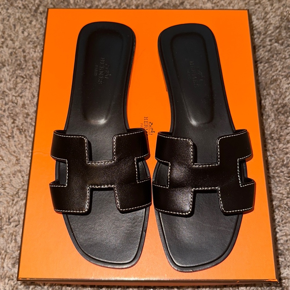 Hermes Oran Sandal